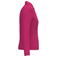 Polo manga larga mujer K244. Color fucsia.