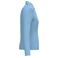 Polo manga larga mujer K244. Color azul cielo.