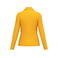 Polo manga larga mujer K244. Color amarillo.