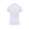 Polo mujer K251. Color blanco/rojo/verde.