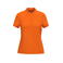 Polo mujer K255. Color naranja.