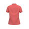 Polo mujer K255. Color coral verdadero.