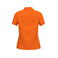 Polo mujer K255. Color naranja.