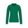 Polo manga larga mujer K257. Color verde kelly.