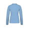 Polo manga larga mujer K257. Color azul cielo.