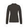 Polo manga larga mujer K257. Color gris oscuro.
