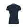 Polo mujer K259. Color azul marino/gris oxford.
