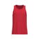 Camiseta tirantes orgánica hombre K3023ic. Color rojo.