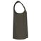Camiseta tirantes orgánica hombre K3023ic. Color caqui oscuro.