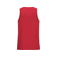 Camiseta tirantes orgánica hombre K3023ic. Color rojo.