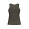 Camiseta tirantes orgánica mujer K3024ic. Color caqui oscuro.