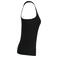 Camiseta tirantes mujer K311. Color negro.