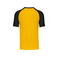 Camiseta beisbol hombre K330. Color amarillo/negro.