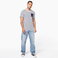 Camiseta rayas con bolsillo hombre K378. .