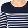 Camiseta rayas manga larga mujer K386. .