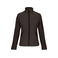 Chaqueta softshell mujer K400. Color chocolate.