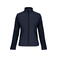 Chaqueta softshell mujer K400. Color azul marino.