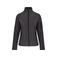 Chaqueta softshell mujer K400. Color titanio.