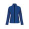 Chaqueta softshell mujer K400. Color azul real oscuro.