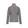 Chaqueta softshell mujer K400. Color gris jaspeado.