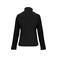 Chaqueta softshell mujer K400. Color negro.