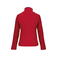 Chaqueta softshell mujer K400. Color rojo.