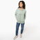 Sudadera capucha y cremallera reciclada unisex K4008. .