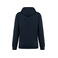 Sudadera capucha unisex K4013. Color azul marino/mariniere.