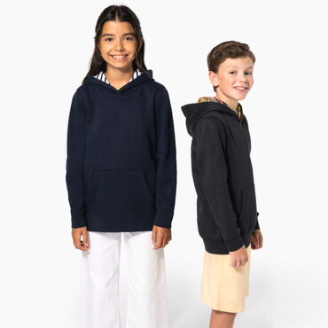 Sudadera capucha niño K4014