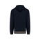 Sudadera capucha unisex K4016. Color azul marino/blanco/gris basalto.