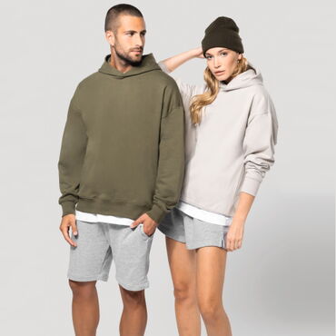 Sudadera oversize capucha unisex K4018
