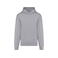 Sudadera oversize capucha unisex K4018. Color gris oxford.