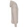 Sudadera oversize capucha unisex K4018. Color arcilla.