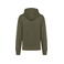 Sudadera oversize capucha unisex K4018. Color caqui claro.