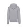Sudadera oversize capucha unisex K4018. Color gris oxford.