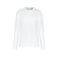 Sudadera reciclada unisex K4025. Color blanco.