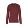 Sudadera reciclada unisex K4025. Color vino.