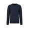 Sudadera reciclada unisex K4025. Color azul marino jaspeado francés.