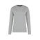Sudadera reciclada unisex K4025. Color gris nieve.