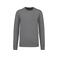 Sudadera reciclada unisex K4025. Color gris jaspeado.