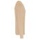 Sudadera reciclada unisex K4025. Color arena clara.