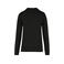 Sudadera reciclada unisex K4025. Color negro.