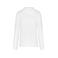 Sudadera reciclada unisex K4025. Color blanco.