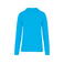 Sudadera reciclada unisex K4025. Color turquesa marino.