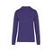 Sudadera reciclada unisex K4025. Color morado oscuro.