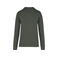 Sudadera reciclada unisex K4025. Color caqui oscuro.