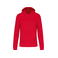 Sudadera capucha reciclado niño K4029. Color rojo.