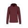 Sudadera capucha reciclado niño K4029. Color vino.
