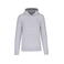 Sudadera capucha reciclado niño K4029. Color gris oxford.