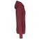 Sudadera capucha reciclado niño K4029. Color vino.